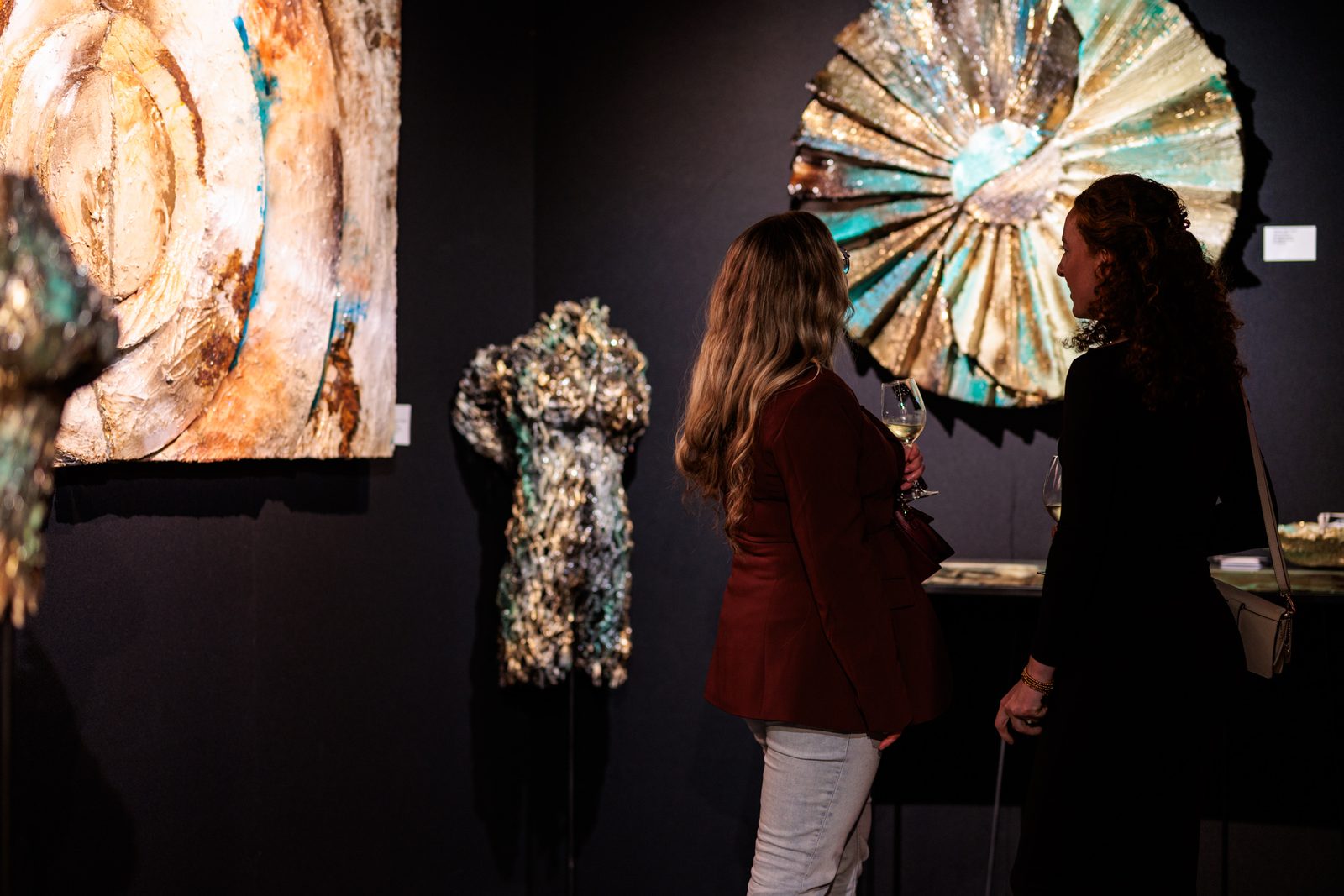 Art gallery tijdens het festival